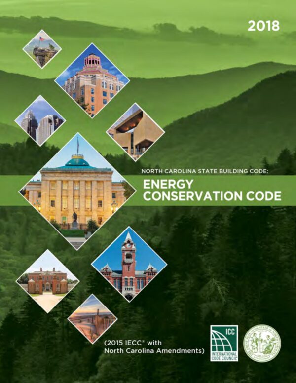 2018 North Carolina State Building Code: Energy Conservation Code