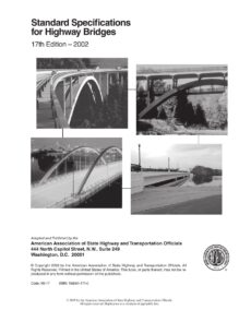 AASHTO HB-17: Standard Specifications for Highway Bridges, 17th Edition (2002)
