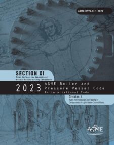 ASME BPVC Section XI: Inservice Inspection of Nuclear Components, Division 1, 2023