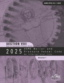 ASME BPVC 2025 Section VIII div. 1