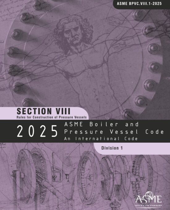 ASME BPVC 2025 Section VIII div. 1