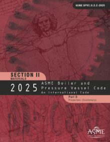 ASME BPVC 2025 Section II part D (customary)