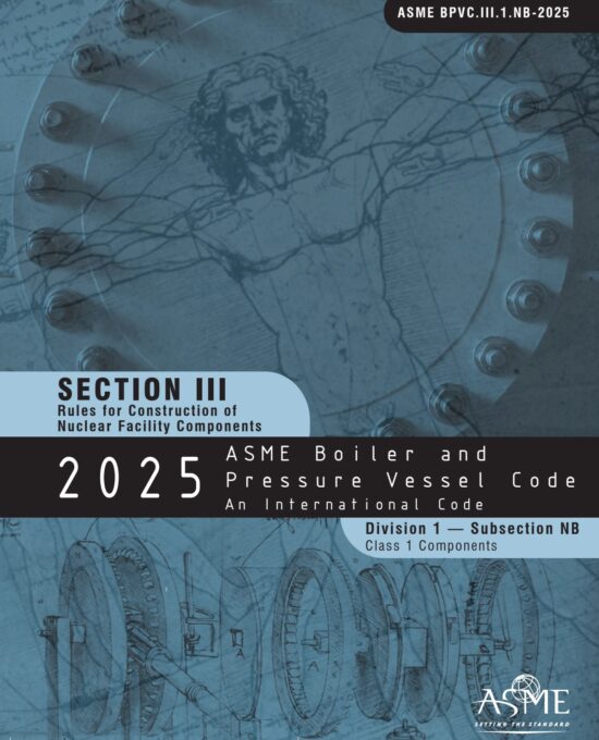 ASME BPVC 2025 Section III div. 1 sub NB