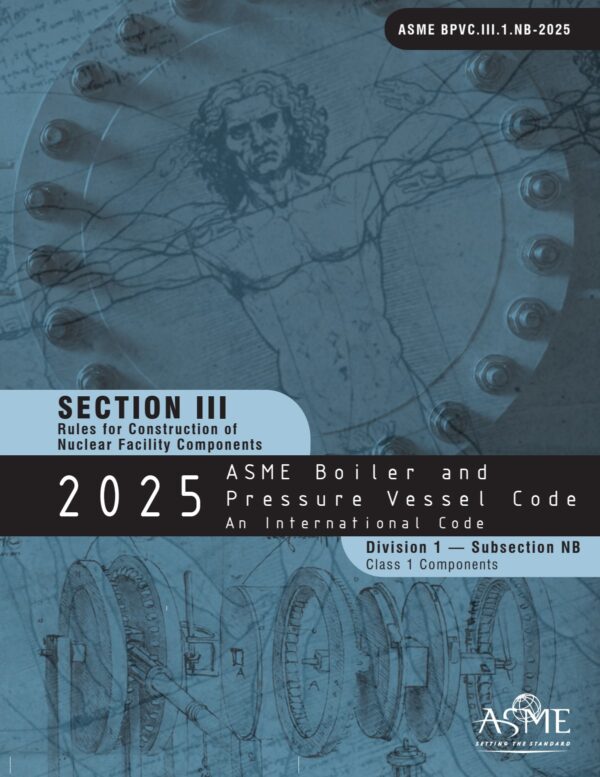 ASME BPVC 2025 Section III div. 1 sub NB
